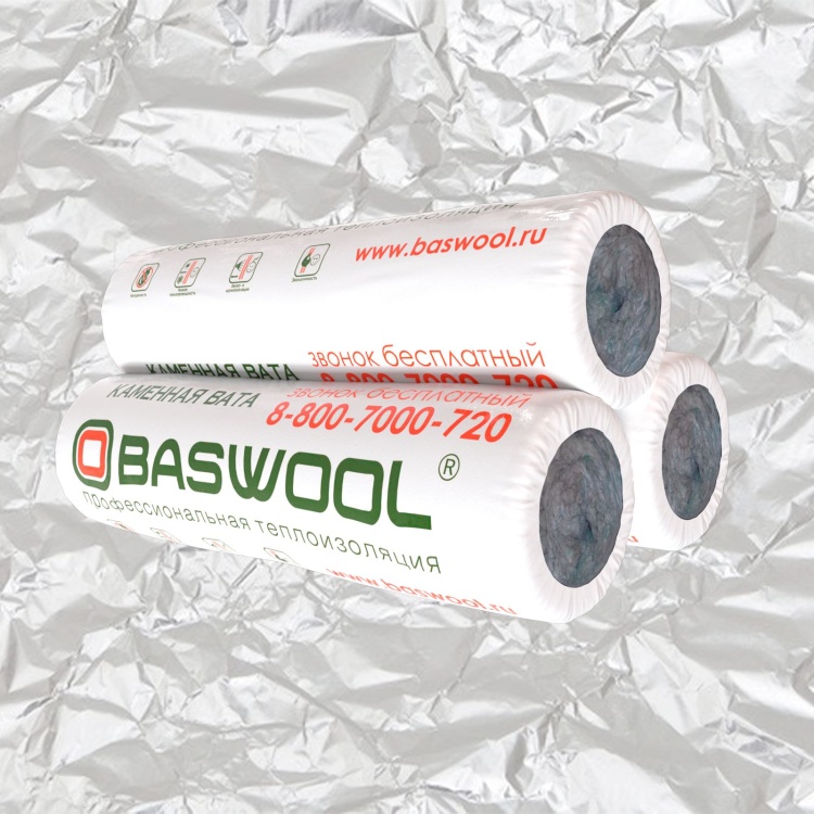 Мат прошивной BASWOOL  МП (СТ)-100 ГОСТ 21880-2011 2000х1200х100 мм
